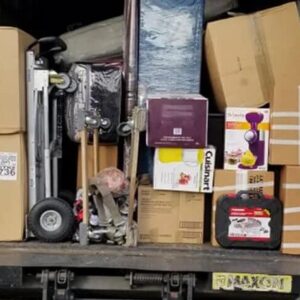 Moving truck packed by Western Light Services